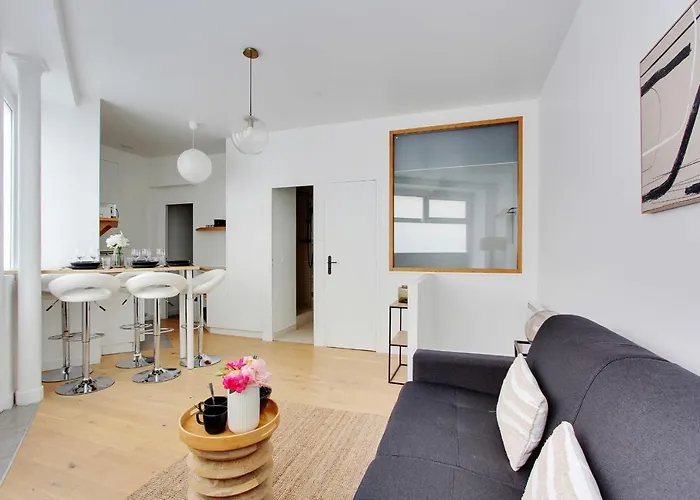 Apartmán Accueillant Et Moderne - 2br 4p - Sacre Coeur Paříž