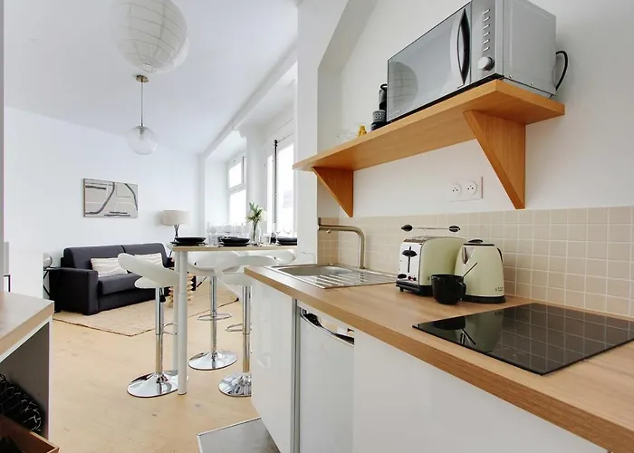 Accueillant Et Moderne - 2br 4p - Sacre Coeur Apartmán *